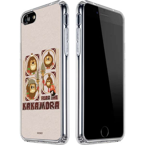 Disney Moana Fear The Kakamora iPhone SE (2nd & 3rd Gen) Clear Case