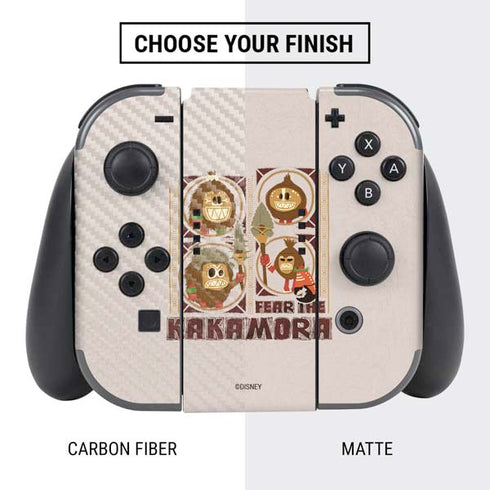 Disney Moana Fear The Kakamora Nintendo Switch Bundle Skin