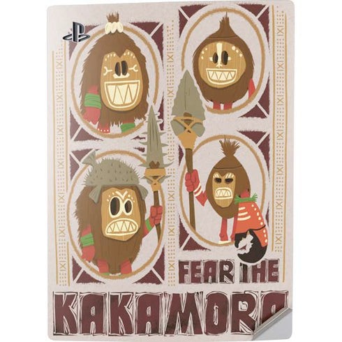 Disney Moana Fear The Kakamora PS5 Digital Edition Console Skin