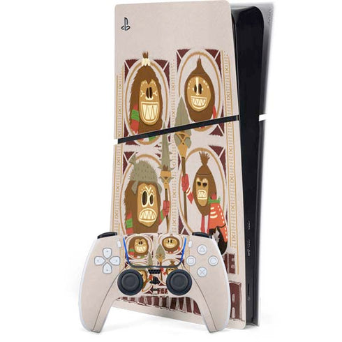 Disney Moana Fear The Kakamora PS5 Slim Digital Edition Bundle Skin