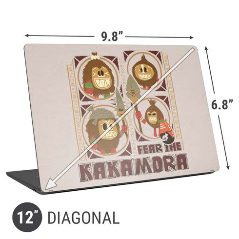 Disney Moana Fear The Kakamora Universal Laptop 12in (9.8 x 6.8in) Skin