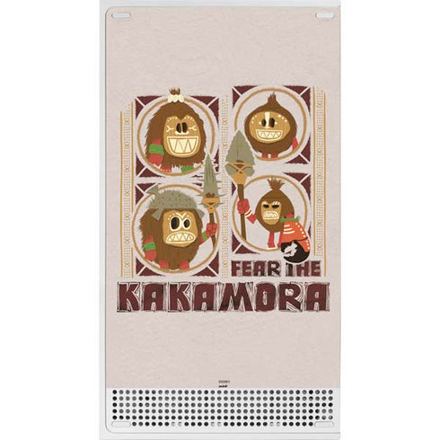Disney Moana Fear The Kakamora Xbox Series S Console Skin