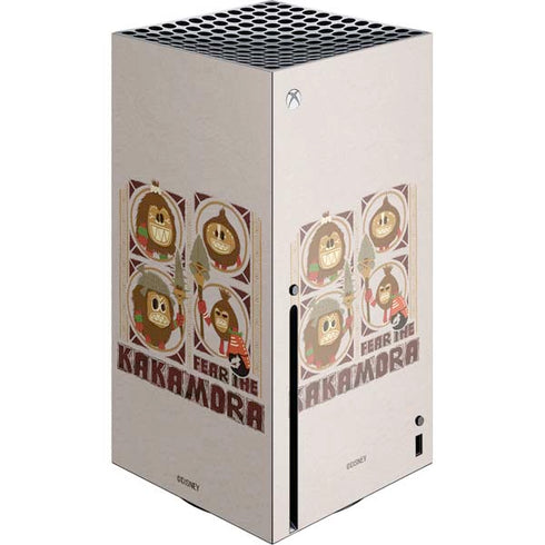 Disney Moana Fear The Kakamora Xbox Series X Console Skin