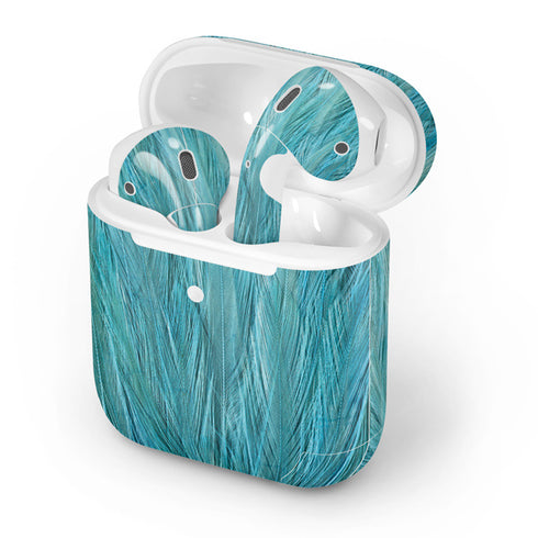 Feather Animal Print Apple AirPods 2 Skin