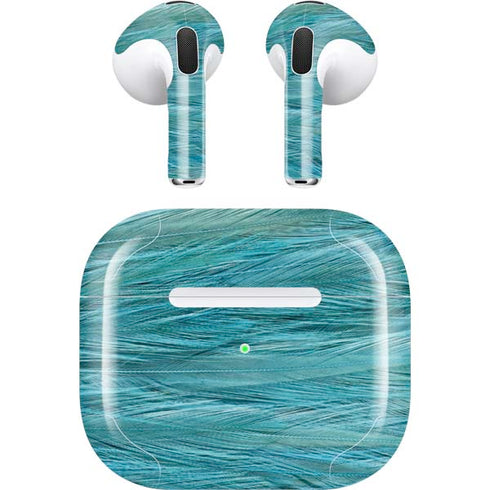 Feather Animal Print Apple AirPods (3rd Gen 2021) Skin