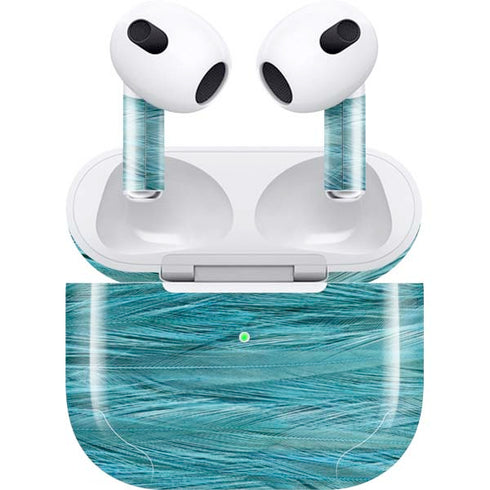 Feather Animal Print Apple AirPods (3rd Gen 2021) Skin