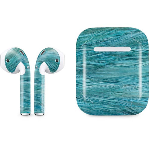 Feather Animal Print Apple AirPods Skin