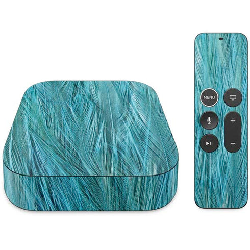 Feather Animal Print Apple TV Skin