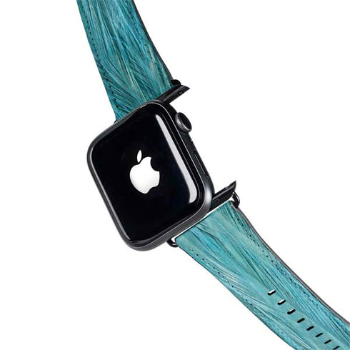 Feather Animal Print Apple Watch Band 42-44mm