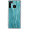 Feather Animal Print Galaxy A21 Clear Case