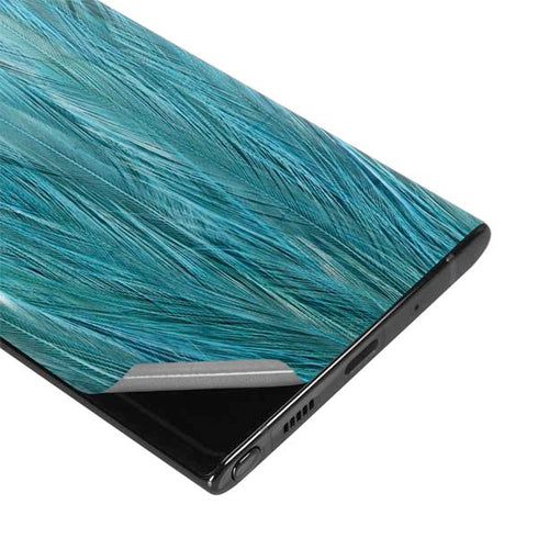 Feather Animal Print Galaxy Note 10 Plus Skin