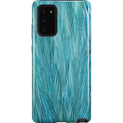 Feather Animal Print Galaxy Note20 5G Pro Case