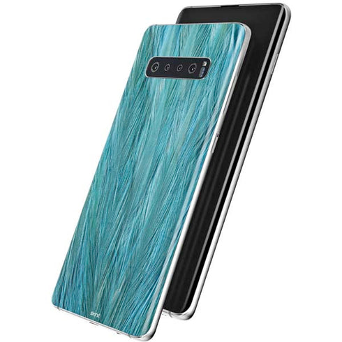 Feather Animal Print Galaxy S10 Plus Skin