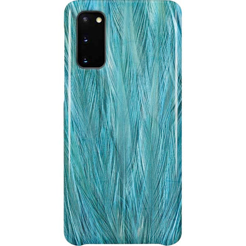 Feather Animal Print Galaxy S20 Lite Case