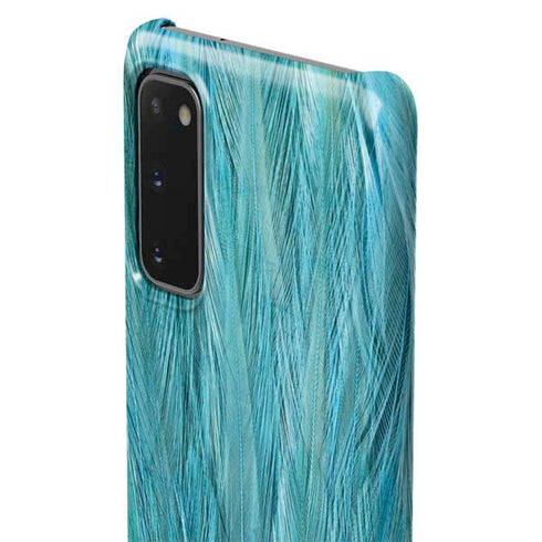 Feather Animal Print Galaxy S20 Lite Case