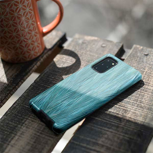 Feather Animal Print Galaxy S20 Plus Pro Case