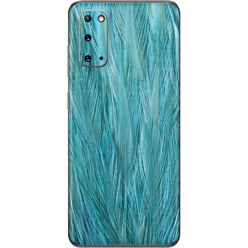 Feather Animal Print Galaxy S20 Skin