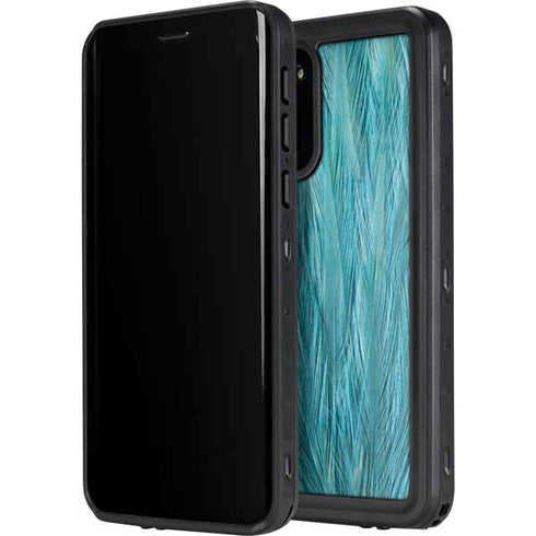Feather Animal Print Galaxy S20 Waterproof Case