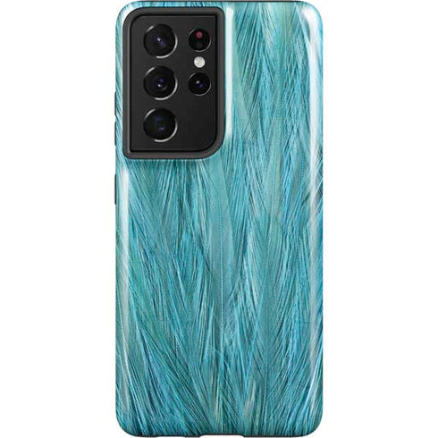Feather Animal Print Galaxy S21 Ultra 5G Pro Case