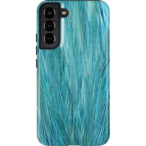 Feather Animal Print Galaxy S22 Plus Pro Case