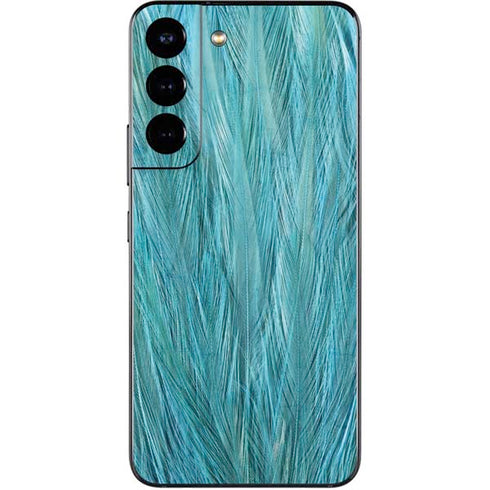 Feather Animal Print Galaxy S22 Skin