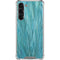 Feather Animal Print Galaxy S23 Plus Clear Case