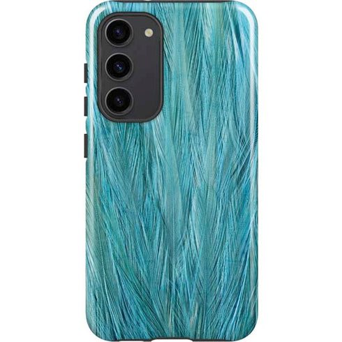 Feather Animal Print Galaxy S23 Plus Pro Case
