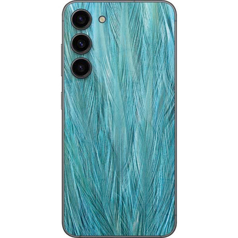 Feather Animal Print Galaxy S23 Plus Skin