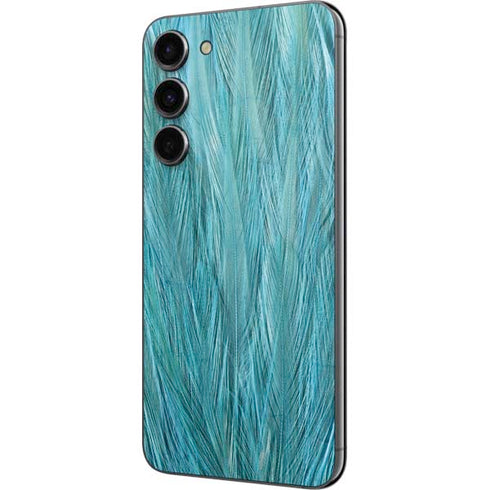 Feather Animal Print Galaxy S23 Plus Skin