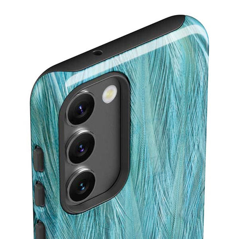 Feather Animal Print Galaxy S23 Pro Case