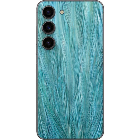 Feather Animal Print Galaxy S23 Skin