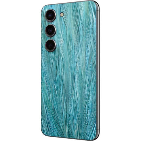 Feather Animal Print Galaxy S23 Skin