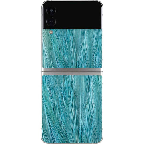 Feather Animal Print Galaxy Z Flip4 5G Skin