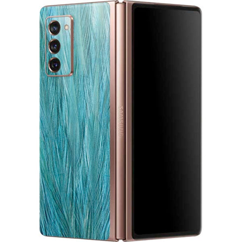 Feather Animal Print Galaxy Z Fold2 5G Skin