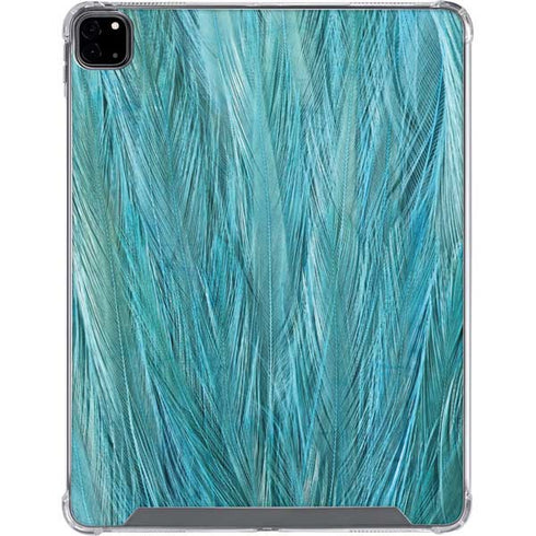 Feather Animal Print iPad Pro 12.9in (2020) Clear Case