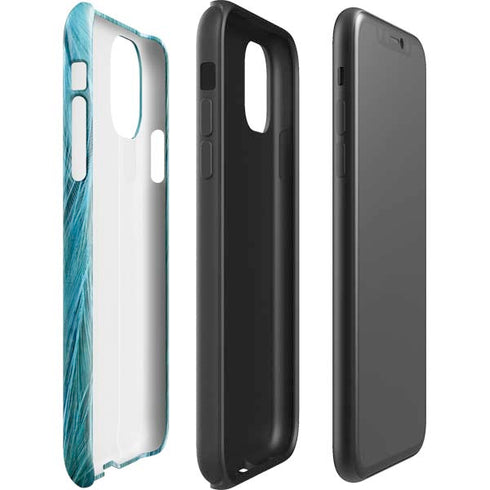 Feather Animal Print iPhone 11 Impact Case