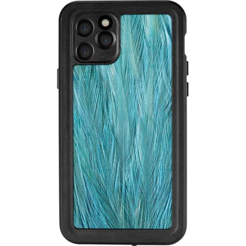 Feather Animal Print iPhone 11 Pro Waterproof Case