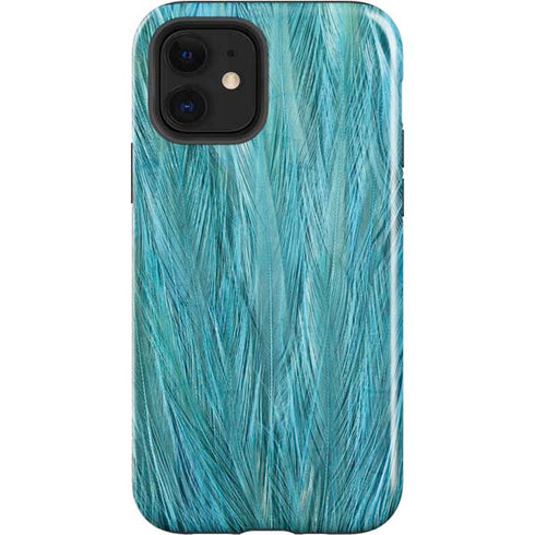 Feather Animal Print iPhone 12 Impact Case