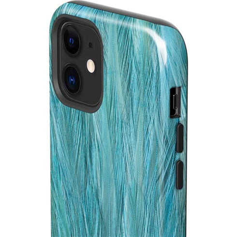 Feather Animal Print iPhone 12 Impact Case