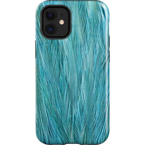 Feather Animal Print iPhone 12 Mini Impact Case