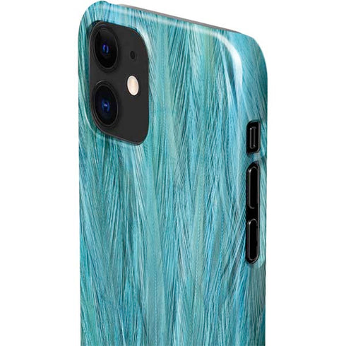 Feather Animal Print iPhone 12 Mini Lite Case