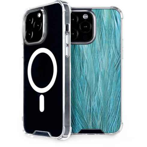 Feather Animal Print iPhone 13 Pro Max MagSafe Case