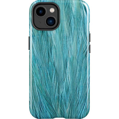 Feather Animal Print iPhone 14 Plus Impact Case