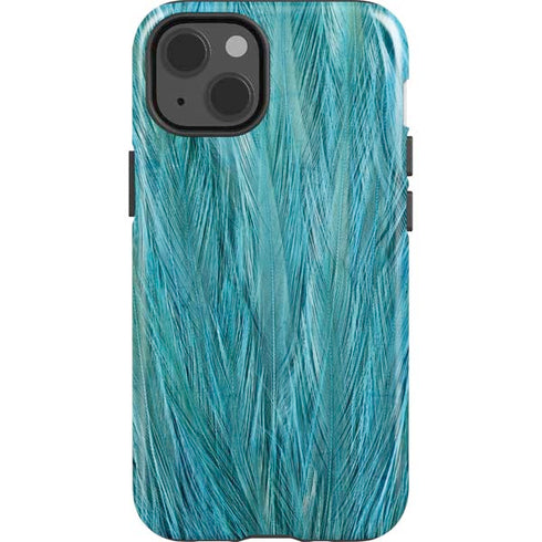 Feather Animal Print iPhone 14 Impact Case