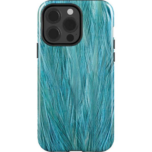 Feather Animal Print iPhone 14 Pro Impact Case