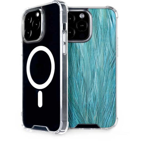 Feather Animal Print iPhone 14 Pro Max MagSafe Case