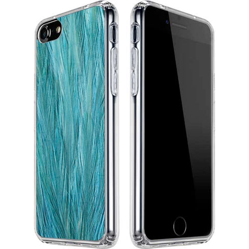 Feather Animal Print iPhone SE (2nd & 3rd Gen) Clear Case