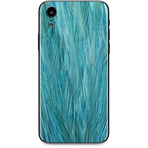 Feather Animal Print iPhone XR Skin