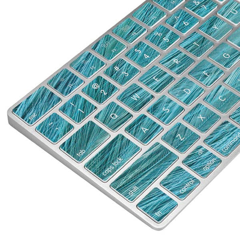 Feather Animal Print Magic Keyboard Skin