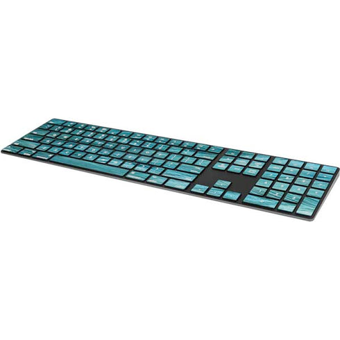Feather Animal Print Magic Keyboard with Numeric Keypad Skin